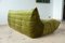 Green Velvet Togo 3-Seat Sofa by Michel Ducaroy for Ligne Roset, 1970s 9