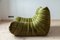 Green Velvet Togo Lounge Chair by Michel Ducaroy for Ligne Roset, 1970s 10