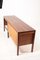 Mid-Century Danish Modern Desk in Rosewood with Stool, 1960s 7