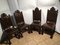 Baroque Leather Chairs, Set of 4 37