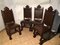 Baroque Leather Chairs, Set of 4 13