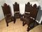 Baroque Leather Chairs, Set of 4 8