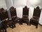 Baroque Leather Chairs, Set of 4 26
