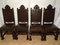 Baroque Leather Chairs, Set of 4 3