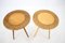 Czech Wooden Side Tables by Uluv, 1970s, Set of 2 3