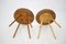 Czech Wooden Side Tables by Uluv, 1970s, Set of 2, Image 6