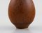 Egg-Shaped Vase by Berndt Friberg for Gustavsberg Studiohand 6