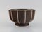 Glazed Ceramic Argenta Art Deco Bowl by Wilhelm Koke for Gustavsberg 2