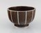 Glazed Ceramic Argenta Art Deco Bowl by Wilhelm Koke for Gustavsberg 3