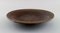 Glazed Ceramic Round Bowl / Dish by Arne Bang, Denmark 5