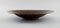 Scodella / piatto rotondo in ceramica smaltata di Arne Bang, Danimarca, Immagine 3