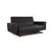 Black Leather 2-Seat Couch by Rolf Benz, 1950s, Image 6