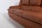 Vintage Cognac Leather 3-Seat Sofa, Italy 7