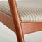 Teak Model 42 Dining Chairs by Kai Kristiansen for Schou Andersen, Set of 6, Image 9