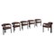 Brown & Black Leather & Tubular Steel Dining Chairs by Nienkamper from De Sede 1