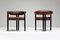 Esszimmerstühle aus braunem & schwarzem Leder & Stahlrohr von Nienkamper von De Sede 6