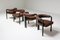Esszimmerstühle aus braunem & schwarzem Leder & Stahlrohr von Nienkamper von De Sede 2