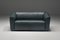 Swiss Post-Modern Petrol Green Leather DS 47 Sofa, 1980s 5