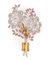 Wall Sconce with Crystal Flowers 2