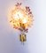 Wall Sconce with Crystal Flowers 5