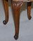 Antique Hardwood Carved Side Tables with Velvet Tops, 1860s, Set of 2, Image 9