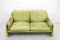Vintage DS-61 Lime Green Leather Sofa by De Sede, Image 3