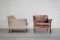 Danish Leather Lounge Armchairs, Set of 2 3