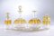 Amber-Coloured Glass Items, Set of 15 3