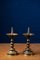 Antike Kerzenständer aus Kupferlegierung, 2er Set 4