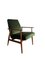 Mid-Century Green Armchair by Henryk Lis, 1960s, Image 1