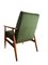 Mid-Century Green Armchair by Henryk Lis, 1960s 4