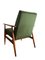 Mid-Century Green Armchair by Henryk Lis, 1960s, Image 4