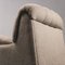 Vintage Sessel aus beiger Baumwolle, 1970er, 5er Set 5