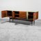 Vintage Wood and Glass Sideboard, 1950s 2