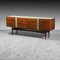 Vintage Wood and Glass Sideboard, 1950s, Image 1