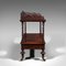 Antique English Regency Two Tier Canterbury Stand, 1830 4