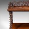 Antique English Regency Two Tier Canterbury Stand, 1830, Image 10