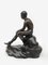 Escultura Hermes en reposo de bronce, siglo XX, Imagen 9