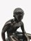 Escultura Hermes en reposo de bronce, siglo XX, Imagen 3