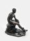 Escultura Hermes en reposo de bronce, siglo XX, Imagen 1