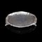 Antique Silver Plate Decorative Saucer by Thomas Bradbury, 1890 1