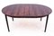 Danish Rosewood Round Dining Table, 1960s 4