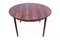 Danish Rosewood Round Dining Table, 1960s, Image 1