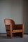 Swedish Modern Armchair in Pine Attributed to Axel Einar Hjorth for Åby 1
