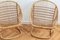 Mid Century Rattan Lounge Chairs, 1960s, Set of 2 7