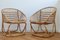 Mid Century Rattan Lounge Chairs, 1960s, Set of 2 4