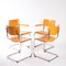 Chaises S 43 par Marcel Breuer pour Thonet, 1980s, Set de 4 7