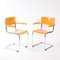 S 43 Chairs by Marcel Breuer for Thonet, 1980s, Set of 4 5