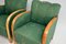 Swedish Art Deco Satin Birch Armchairs, Set of 2 7