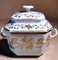 Napoleon III Porcelain De Paris Teapot and Sugar Bowl with Pure Gold Decorations, Set of 2 10
